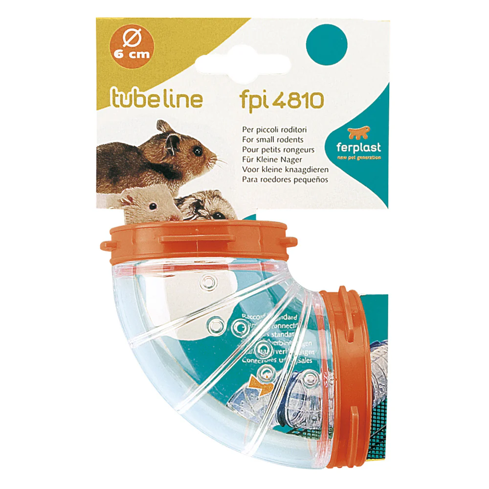 Tubo forma curva per criceti FPI 4810