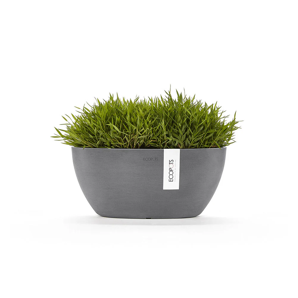 Vaso Sofia 30 cm Grigio Ecopots - Image 4