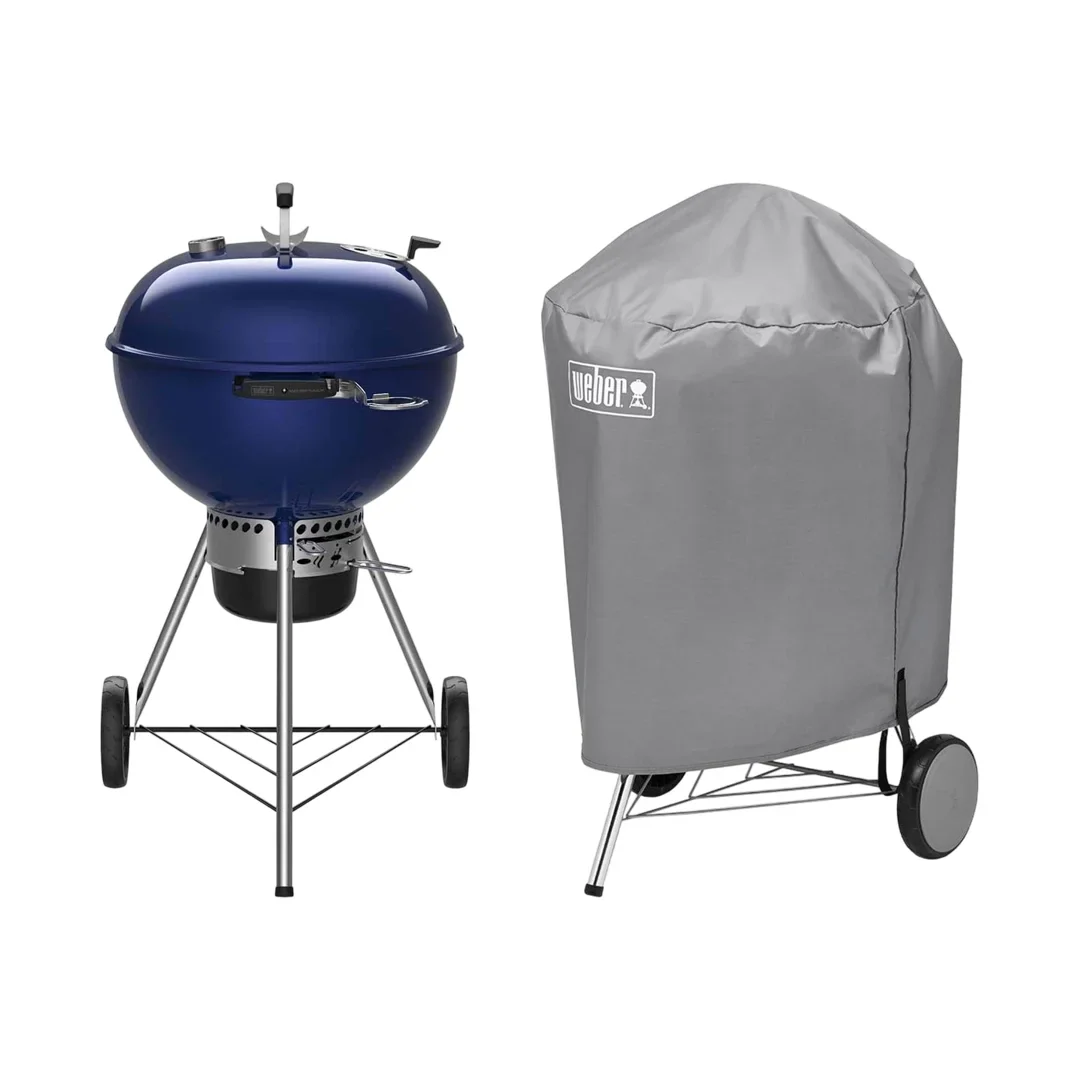Weber Master Touch GBS Deep Ocean Blue Barbecue a Carbone con copertura