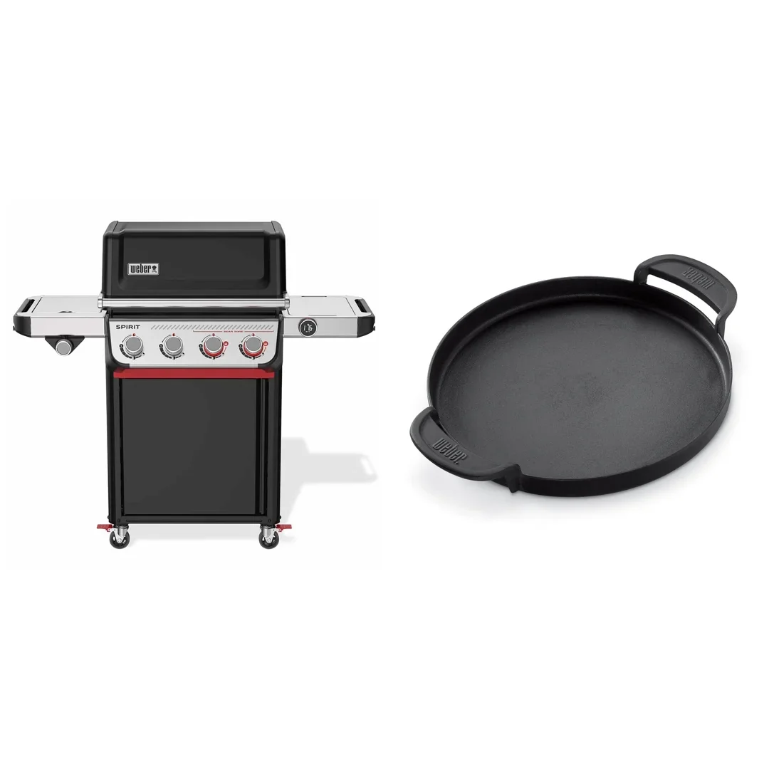 Weber Spirit EPX-435 barbecue a gas intelligente con piastra in ghisa Gourmet Barbecue System